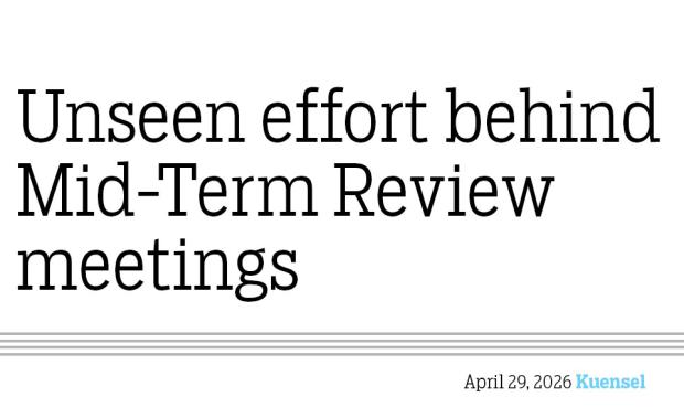 Unseen effort behind Mid-Term Review meetings