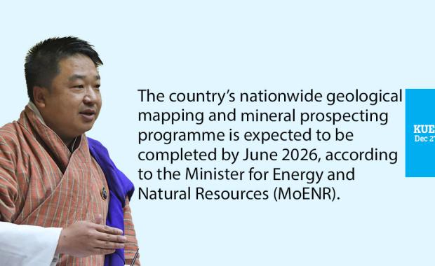 Nationwide mineral mapping to be completed by June 2026