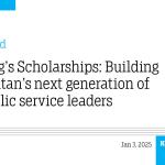 King’s Scholarships: Building Bhutan’s next generation of public service leaders