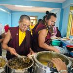A monastery where compassion reaches the plate