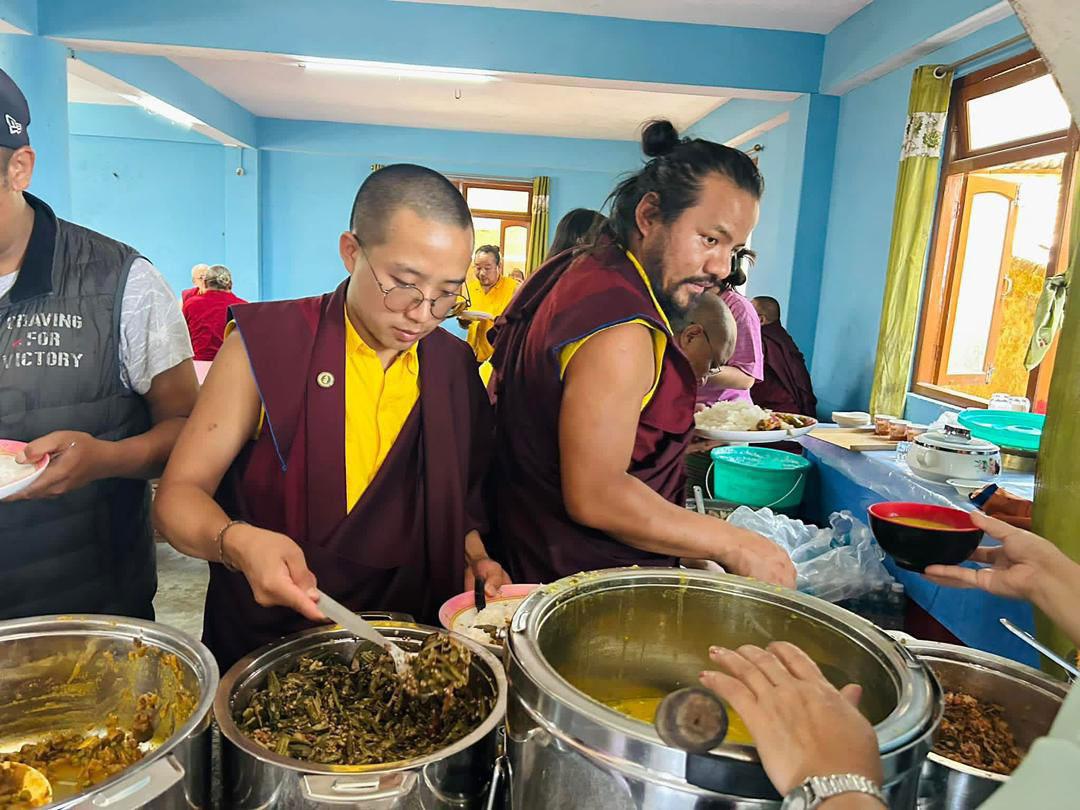 A monastery where compassion reaches the plate