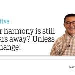 Gender harmony is still 123 years away? Unless men change!