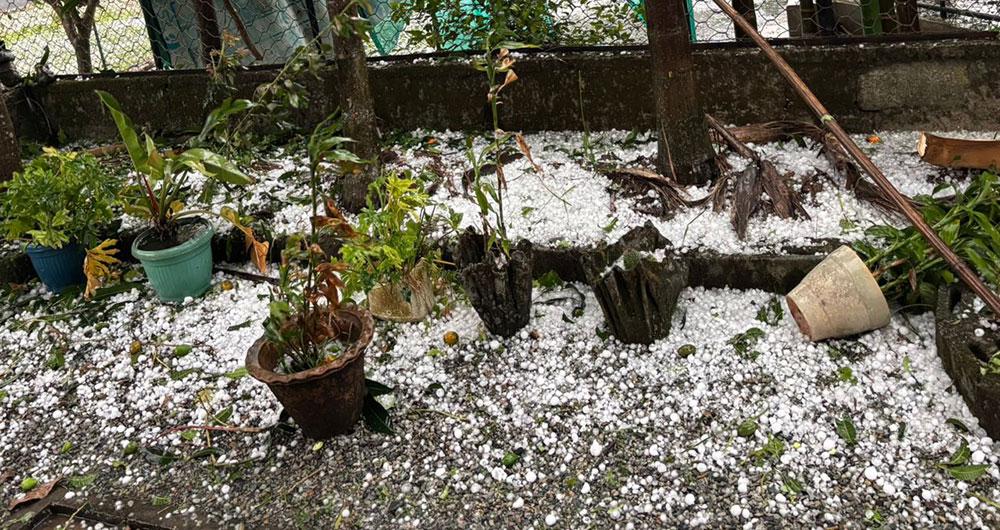 Rain and hail in south, snow in north as pre-monsoon systems dominate skies