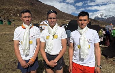 Jampel Choda and Pema Choki win Laya Run 2025