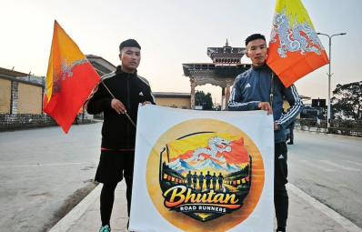 Bhutan Road Runners cover west to east in epic cross-country run