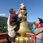 Her Majesty Gyalyum Tshering Yangdoen Wangchuck graces Nobgang’s sertog ceremony