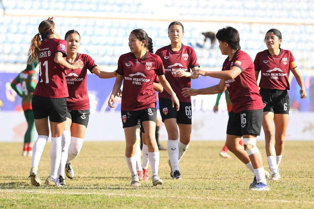 Transport Ladies competes at SAFF Women’s Club Championship