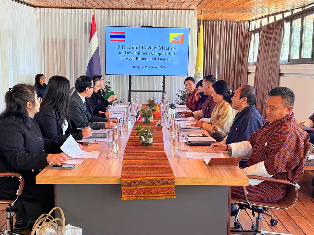 Fifth Bhutan–Thailand review meeting charts new priorities for development co-operation