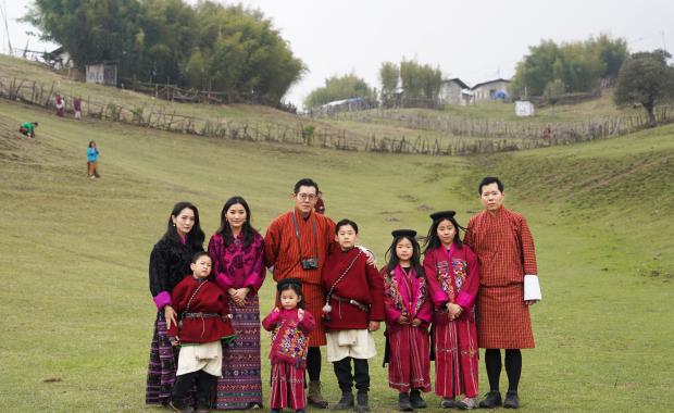 His Majesty and Gyaltsuen grace Rhododendron Festival