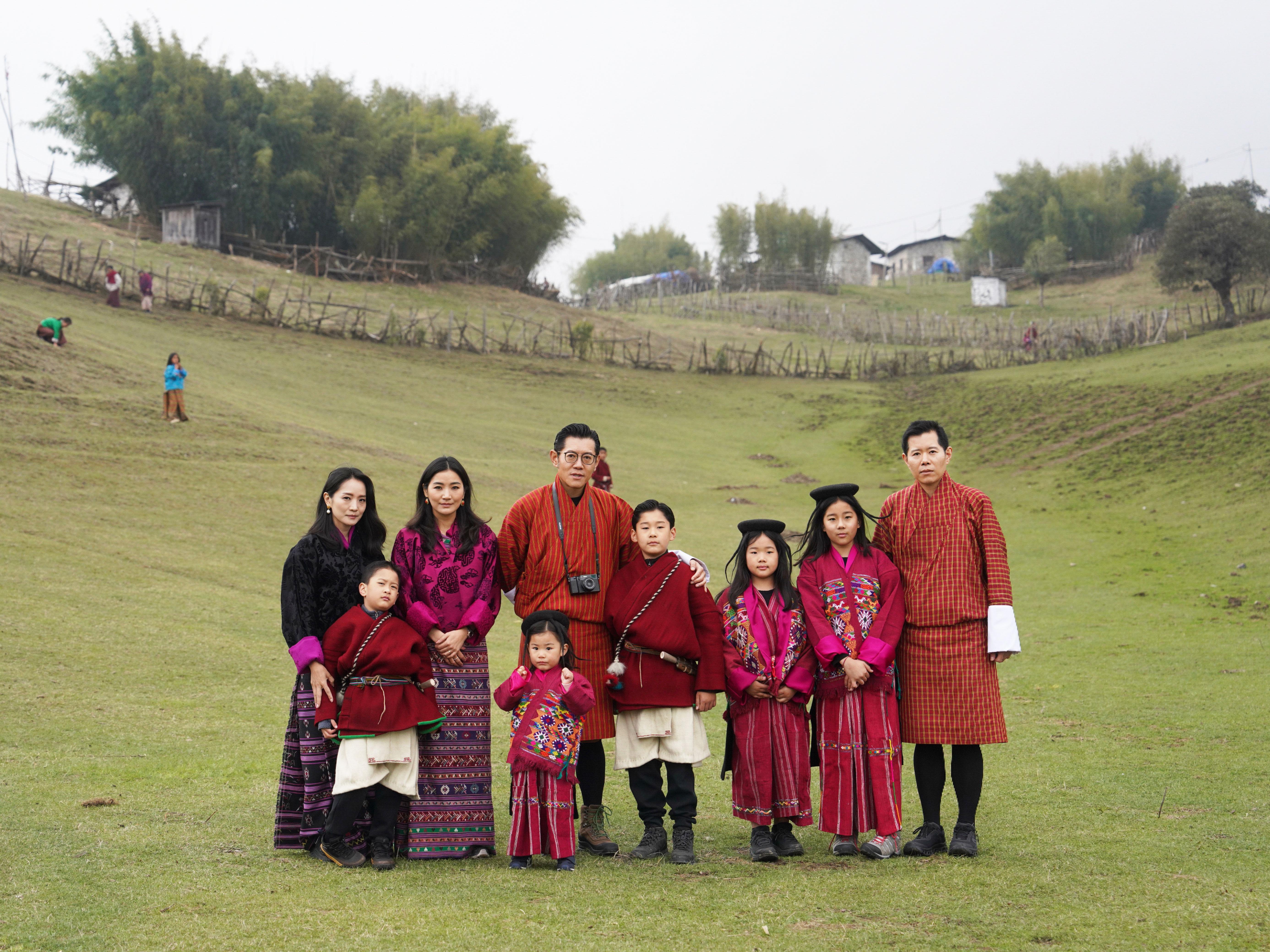 His Majesty and Gyaltsuen grace Rhododendron Festival
