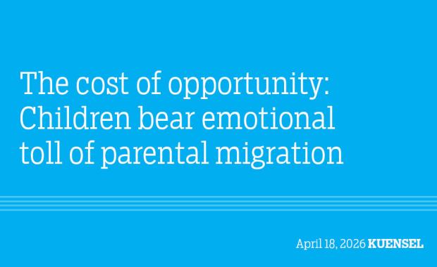 The cost of opportunity: Children bear emotional toll of parental migration