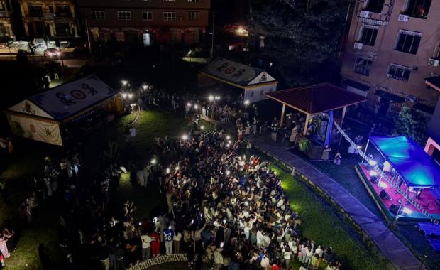 When lights go out, voices rise for the planet in GMC