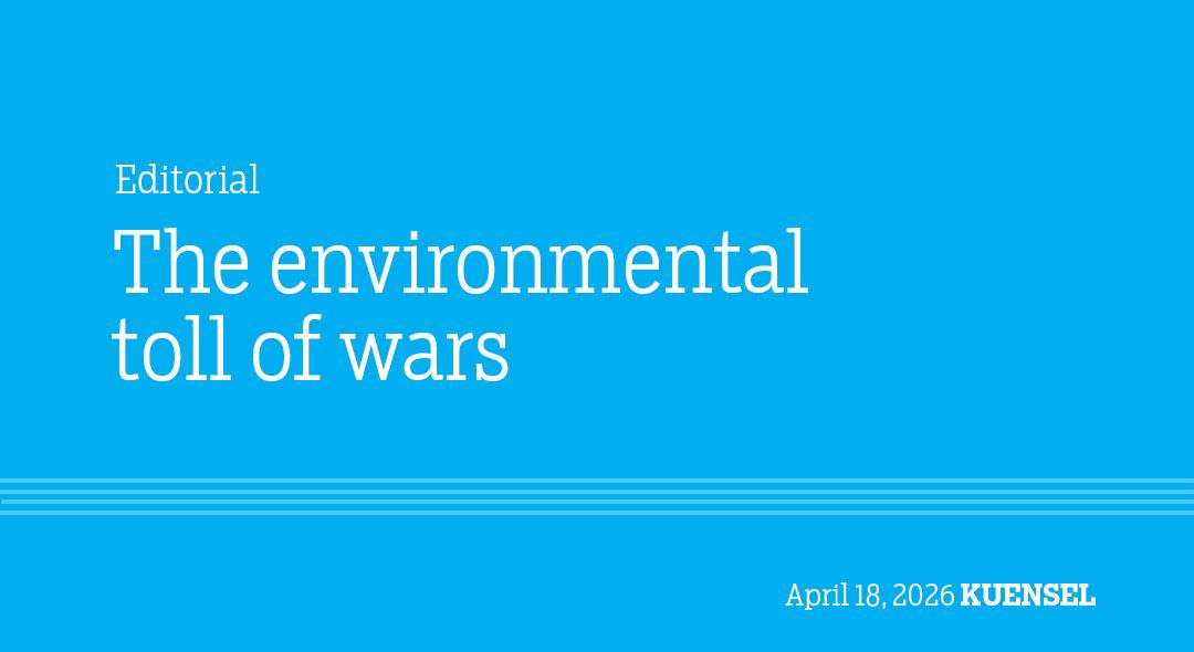 The environmental toll of wars