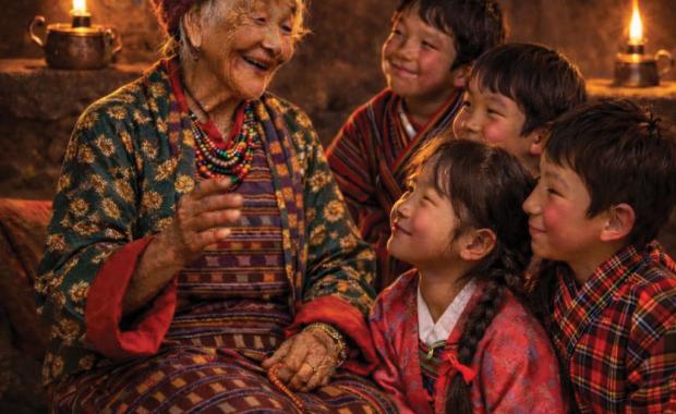 The stories her grandmother saved and the art of remembering