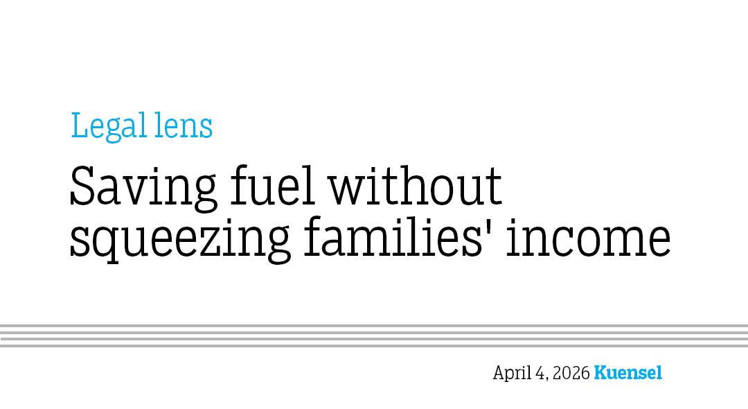 Saving fuel without squeezing families' income