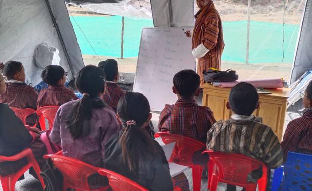 Thangza school in Lunana finds shelter, but not full solution