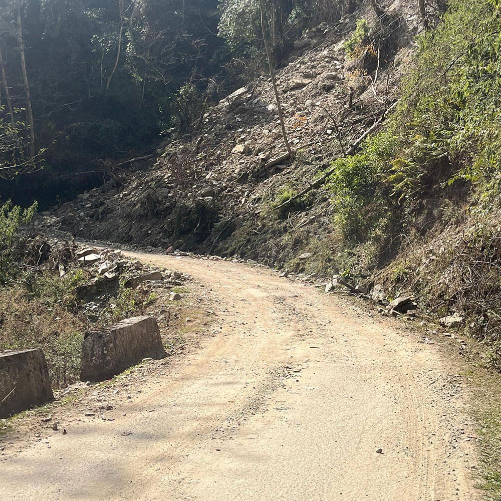 Race against monsoon to fix Punakha–Gasa highway