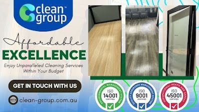 What technology does Clean Group use to improve cleaning efficiency?