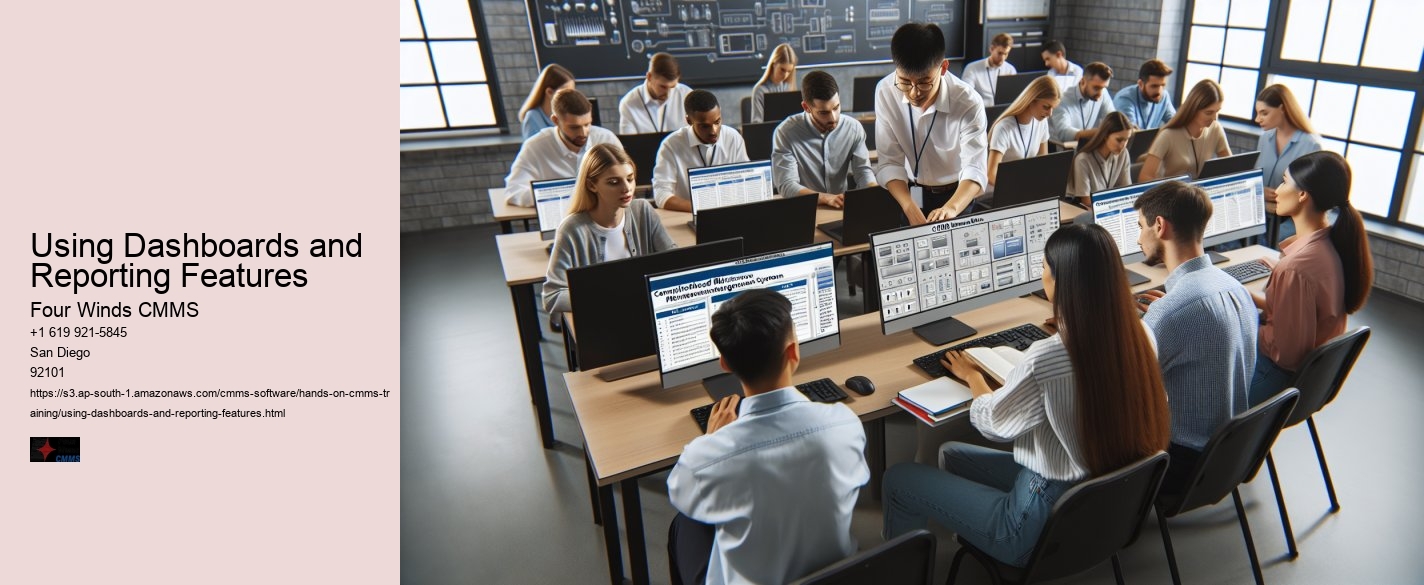 Using Dashboards and Reporting Features