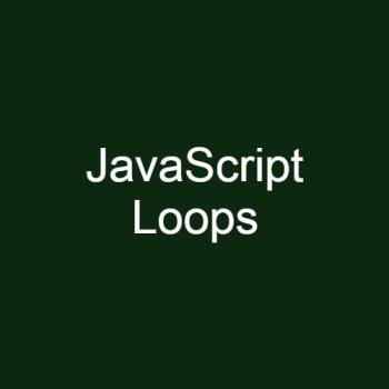 JavaScript Loops JavaScript Loops
