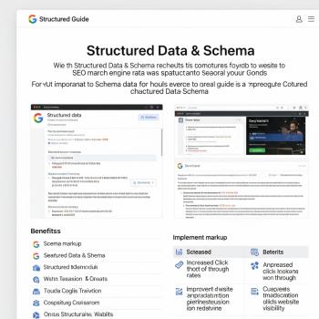 Structured Data & Schema Markup: How to Boost Your CTR