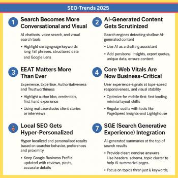 Top SEO Trends to Watch Out for in 2025