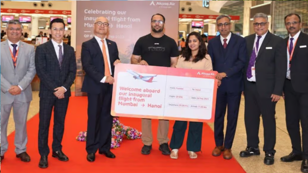 India-Vietnam Skies Open as Akasa Air Launches Mumbai-Hanoi Direct Flights India-Vietnam Skies Open as Akasa Air Launches Mumbai-Hanoi Direct Flights