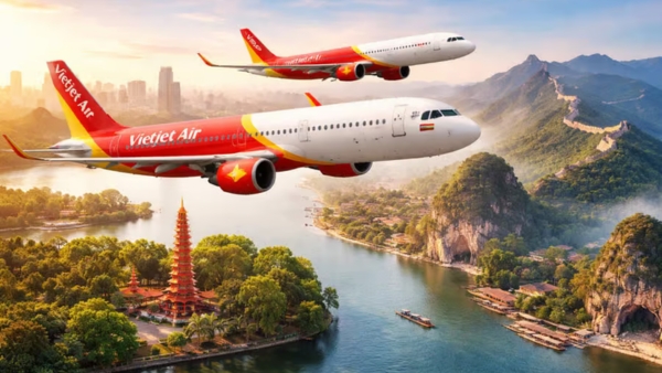 Vietjet Launches Five New Routes to Boost Vietnam–China Connectivity