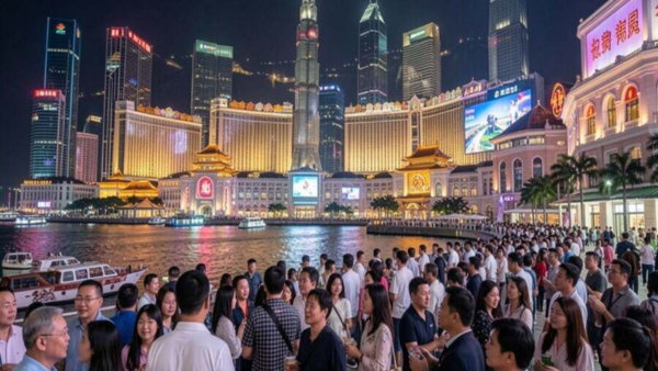 Hong Kong and Mainland China Drive Macau’s Tourism Surge Past 10 Million Visitors