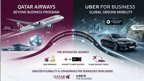 Qatar Airways Teams Up With Uber to Reshape Corporate Travel
