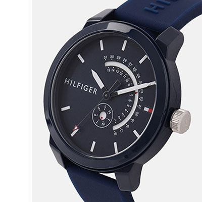 Men Navy Blue Analogue Watch TH1791482