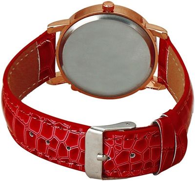 Moving Red Beads Watch - For Women