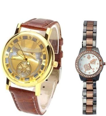 Stylishcombo555 Watch - For Couple