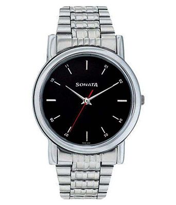 Silver Analog Nh7987sm04cj Men's Watch In Steel