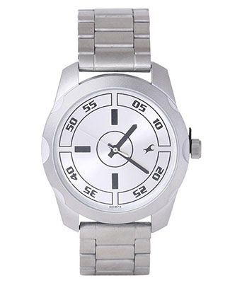 NG3123SM02C Silver Stainless Steel Analog Watch