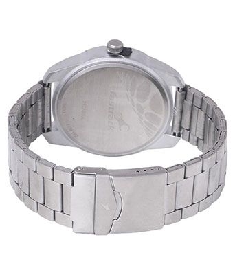 NG3123SM02C Silver Stainless Steel Analog Watch