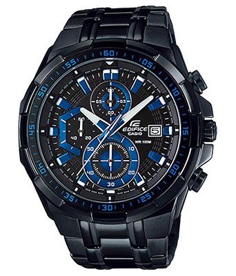 Men Fashion Black Analog Chronograph Watch