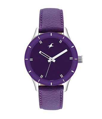 Monochrome Analog White Dial Women's Watch -NK6078SL01