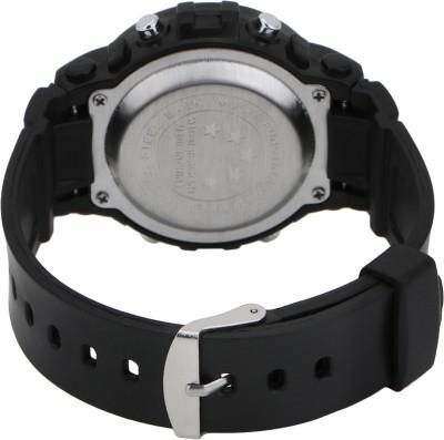 Blue in Black Sport Digital Watch - For Boys, Girls