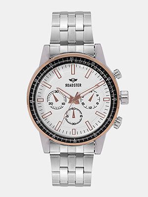 Men White Analogue Watch MFB-PN-LB-W3162G