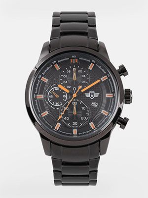 Men Black Analogue Watch 80181007