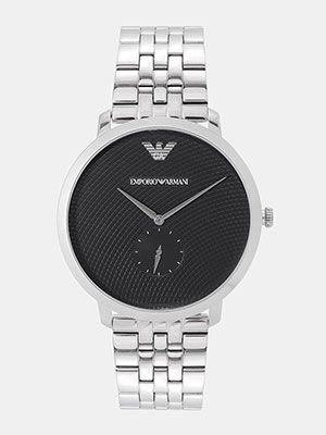 Men Black Analogue Watch AR11161I_SOR