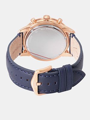 Men Navy Blue Chronograph Watch FS5436I_SOR