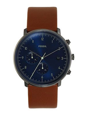 Men Brown Analogue Watch FS5486