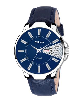 Men Blue Analogue Watch RS8018
