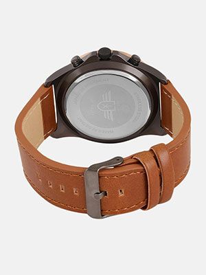 Unisex Black Analogue Watch MFB-PN-WTH-6264G