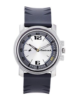 Men Grey & Sliver-Toned Dial Watch NA3039sp01