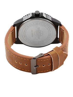 Men Black Analogue Watch MFB-PN-LW6083