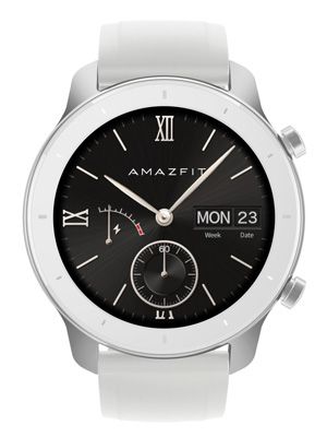 GTR Unisex Black Smart Watch A1910