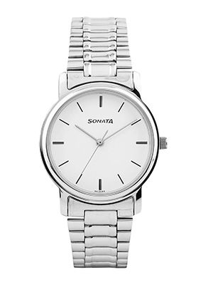 Men White Dial Watch ND1013SM01